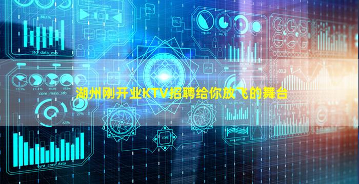 湖州刚开业KTV招聘给你放飞的舞台
